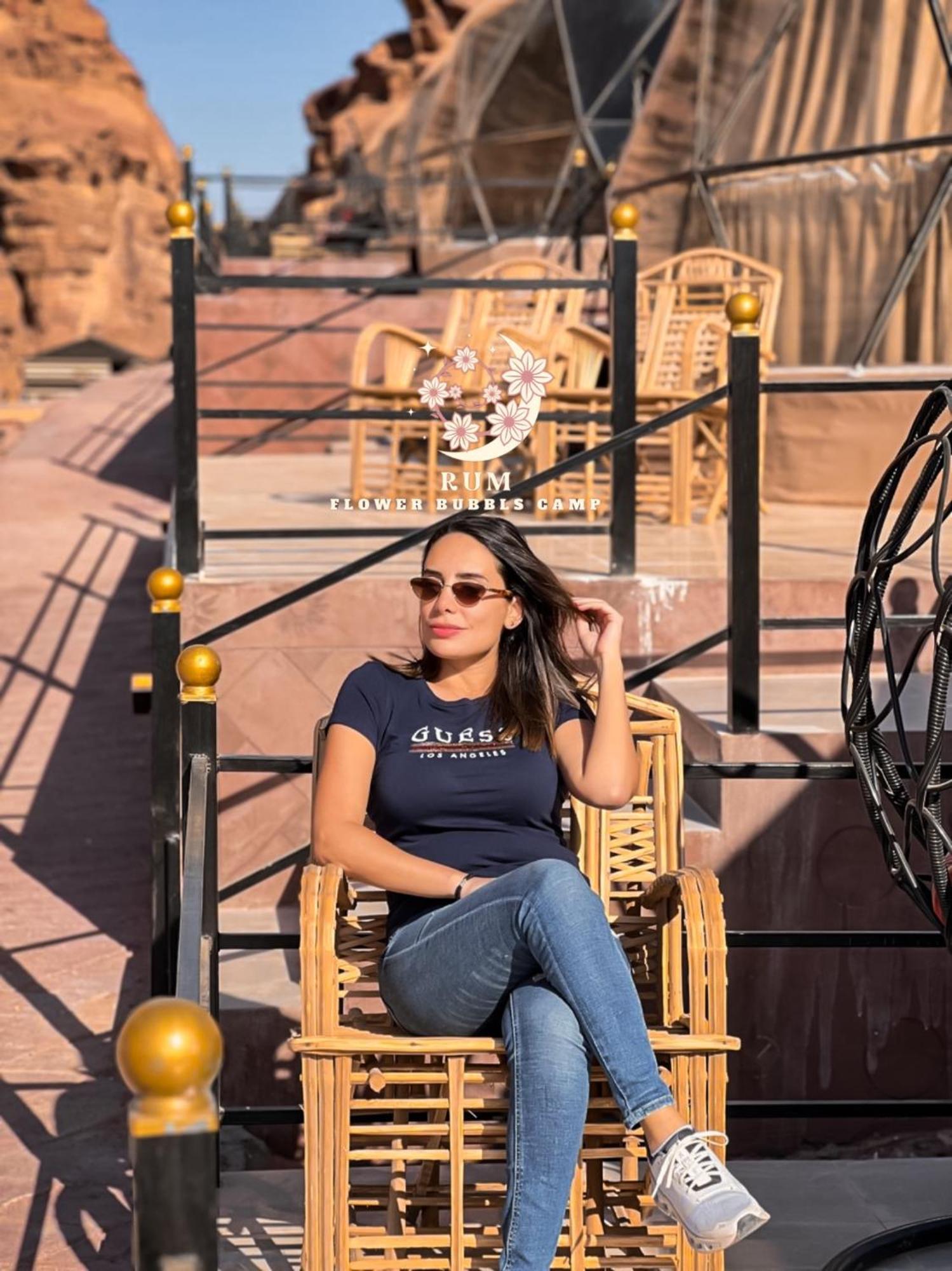 Rum Flower Bubbles Luxury Camp Wadi Rum Exterior foto